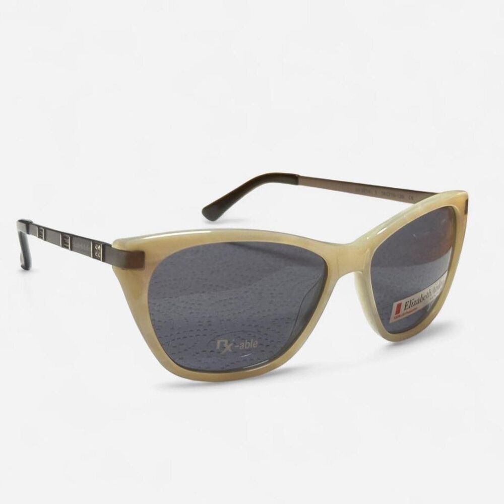 Elizabeth-arden Women's Silver and Cream Sunglasses